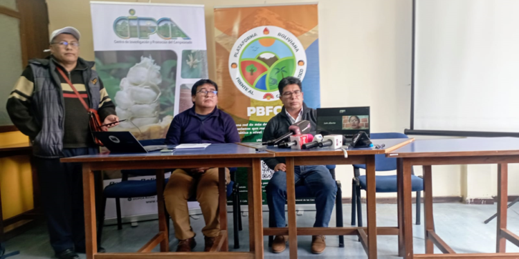 La Plataforma Boliviana Frente al Cambio Climático se opone a la introducción de transgénicos en Bolivia y aboga por la agroecología.