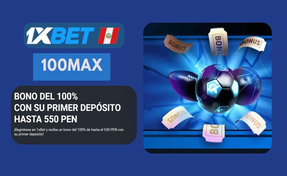 Descubre los bonos de bienvenida de 1xBet en Perú con el código promocional «100MAX».