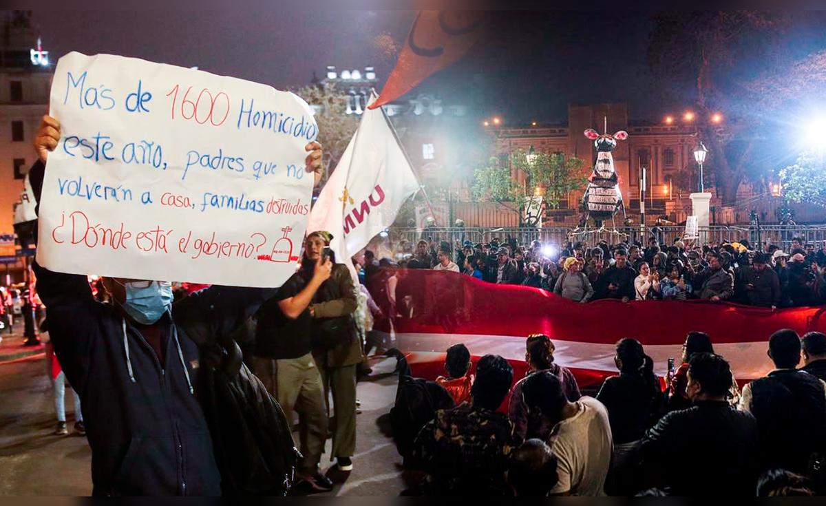 Continúa paro nacional en Perú: sectores se unen en protesta por inseguridad y crimen organizado