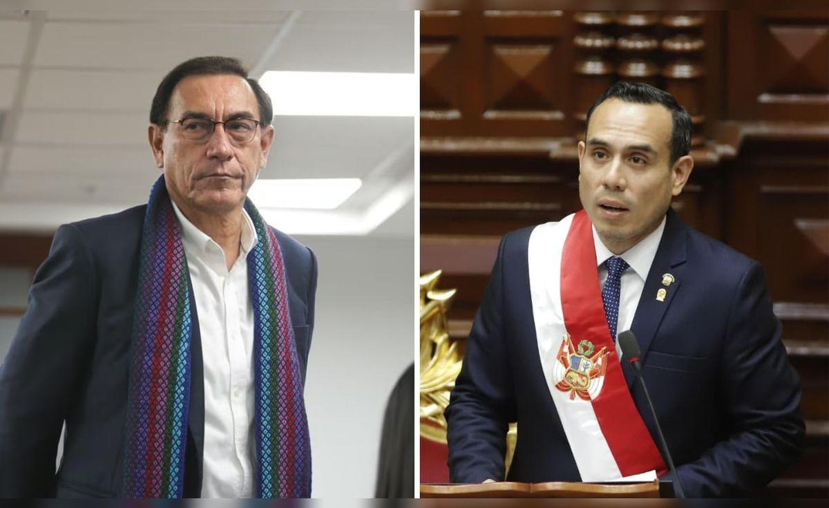 Martín Vizcarra se une a la protesta contra el gobierno de José Jerí en Perú.