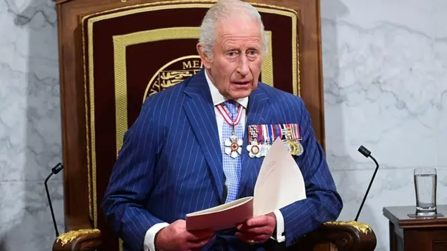 El rey Carlos III de Canadá emite un discurso histórico en el «Discurso del Trono»